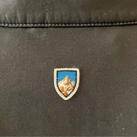 Kuhl Impakt Full Zip Water Repellent Fleece Lined Jacket Gray Navy Men's Large - Picture 15 of 16